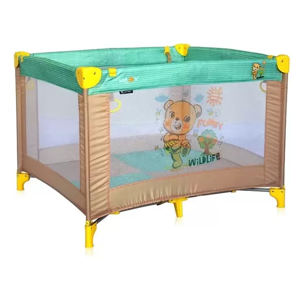 Ogradica Play Beige&Green honey Bear Lorelli Bertoni