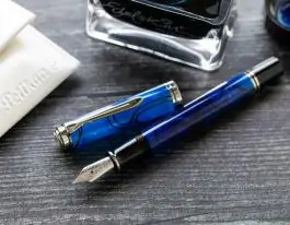 Naliv pero Souveran M805 plavo + kutija PELIKAN