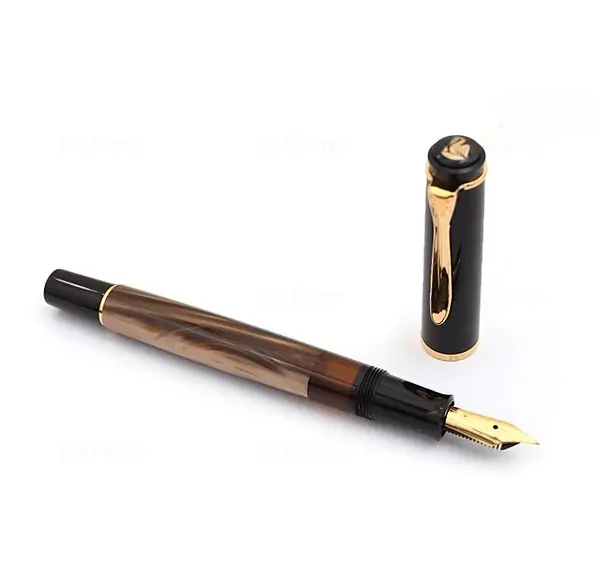 Naliv pero Classic M200 (EF) mermerno-braon + kutija PELIKAN