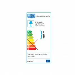 LED panel 36W hladno beli LPN-S6060W-36/CW PROSTO