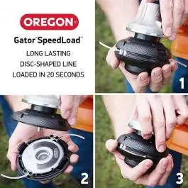 Struna za trimer za Gator glave veće 3 mm 5.5 m 3kom Oregon