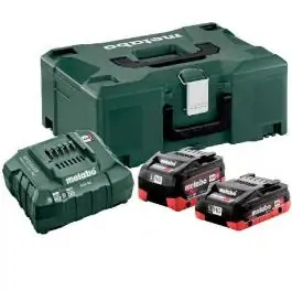 Baterijski Basic set LIHD 1 X 4.0 Ah + 1 X 5.5 Ah + Metaloc Metabo