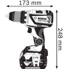 Akumulatorska bušilica-odvrtač Solo GSR 18V-60 C Bosch