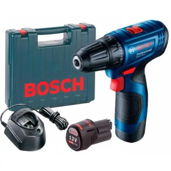 Akumulatorska bušilica - odvrtač GSR 120-LI 2x2,0Ah Professional Bosch - proizvod na akciji