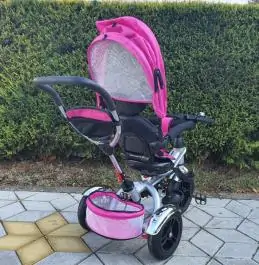 Tricikl za decu Happybike LUX 408-1 roze