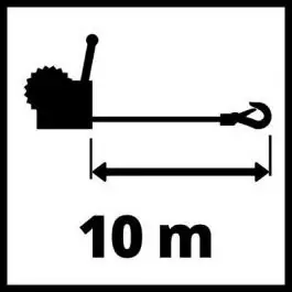 Ručna dizalica sa sajlom 500kg TC-WI 500 Einhell