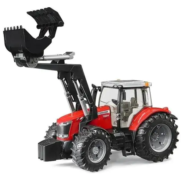 Traktor sa utovarivačem Massey Ferguson 7624 Bruder