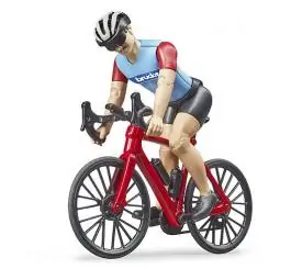 Figura bicikliste sa biciklom Bruder