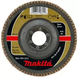 Lamelni disk za INOX Zirkon 115mm A60 Makita