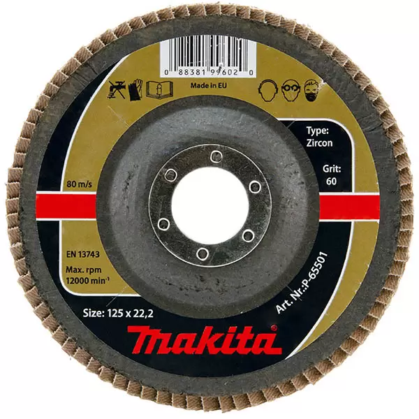 Lamelni disk za INOX Zirkon 115mm A80 Makita