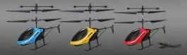 Leteći HELIKOPTER crveni Indukation AirCraft