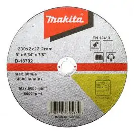 Brusni disk za INOX 230/22,23/2 mm D-18792 Makita