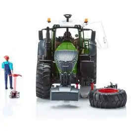 Traktor Fendt Vario sa mehaničarem i alatom BRUDER