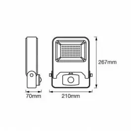 LED reflektor sa PIR senzorom 50W OSRAM