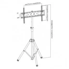 Podni nosač tripod FST-846 SBox