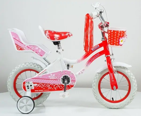 Dečiji bicikl SNOW PRINCESS 716-12" crvena