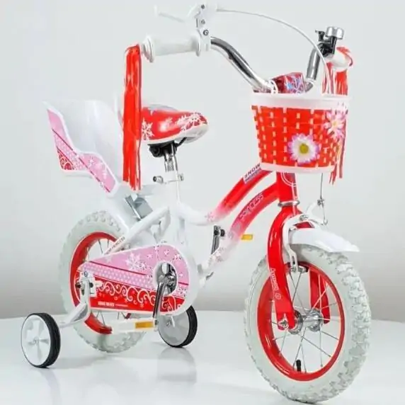 Dečiji bicikl SNOW PRINCESS 716-12" crvena