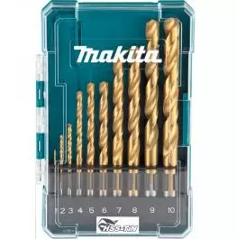 Set burgija HSS-TiN economy za metal set 1-10mm D-72849 Makita