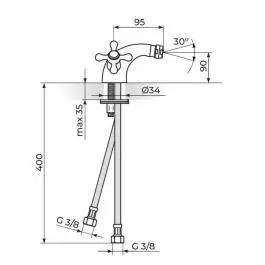 Baterija za bide NB29101 ROSAN