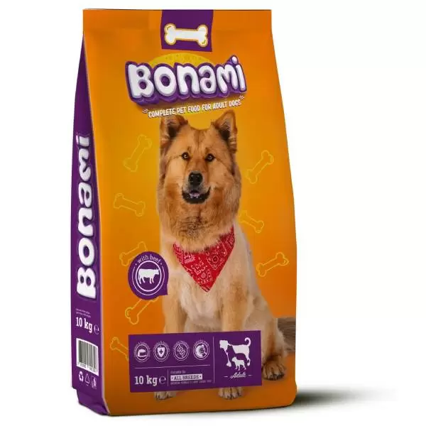 Briketi za pse Junetina 10kg Bonami