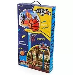 Set za basket podesiva visina 130-170 cm All Star