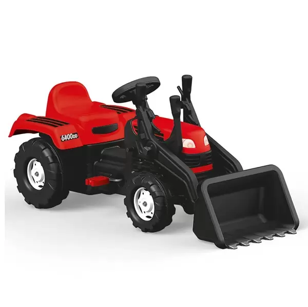 Traktor na pedale sa kašikom za decu crveni 080479 Dolu Toys