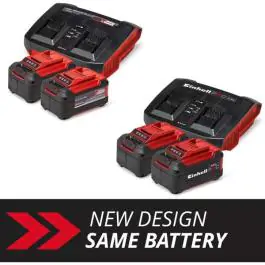 Einhell PXC Starter Set 2x 5,2Ah & Twincharger Kit