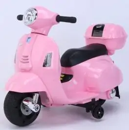 Dečiji motor na akumulator roze 109-1