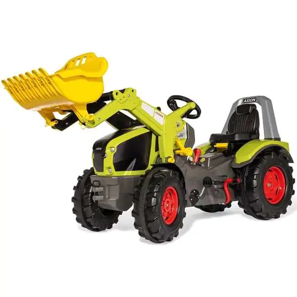 Rolly dečiji traktor na pedale X-track Premium CLAAS sa kašikom, menjačem i kočnicom