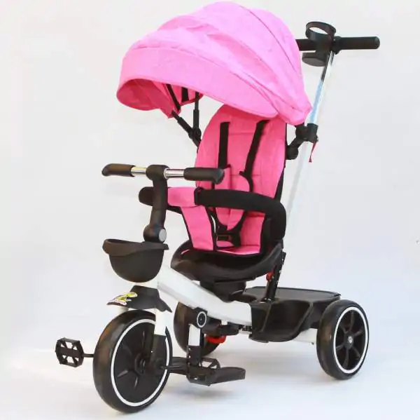 Tricikl smart sklapajući Y-TS5107CW roze