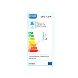 LED nadgradna panel lampa 18W dnevno svetlo PROSTO