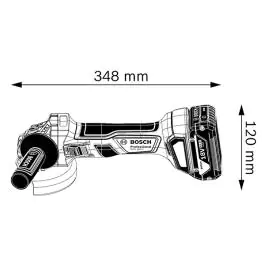 Bosch GWS 180-Li Akumulatorska ugaona brusilica bez četkica 1x4.0Ah