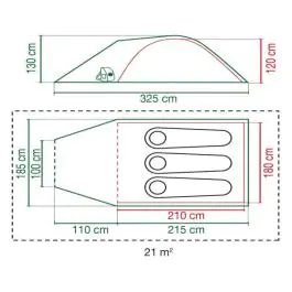 COLEMAN Šator The BlackOut 3 Tent