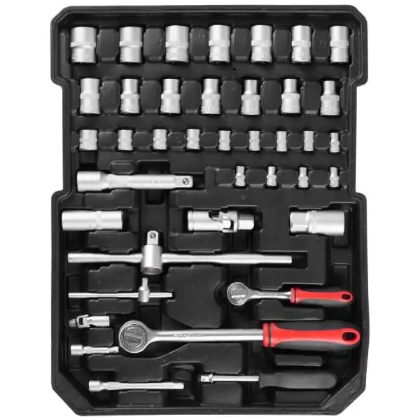 Komplet alata u aluminijumskom koferu 117kom. STREND PRO