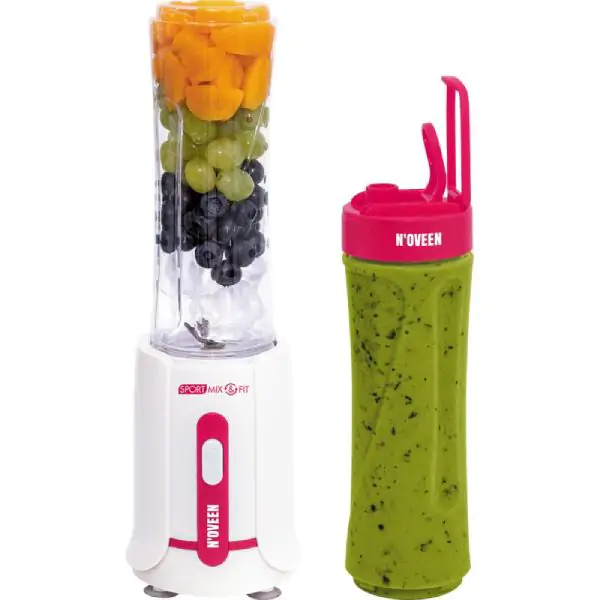 NOVEEN blender mini sportski 300W MIX&FIT pink NOSB220