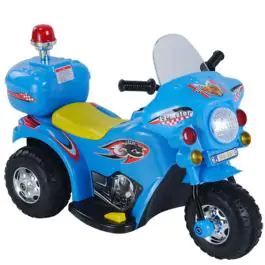 Motor na akumulator za decu police mini 6V MB919 Plava