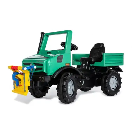 Kamion na pedale sa vitlom šumar Unimog Rolly Toys