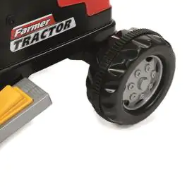 Traktor sa prikolicom na baterije 6V crveni