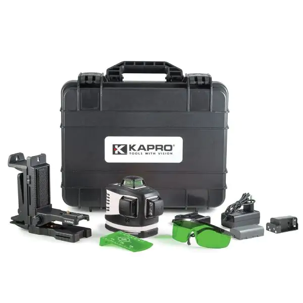 Kapro laserski zeleni nivelator 883W Prolaser 3D All-lines