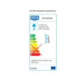 Prosto prenosni LED reflektor 50W