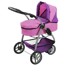 Knorrtoys kolica za lutke Coco - pink purple