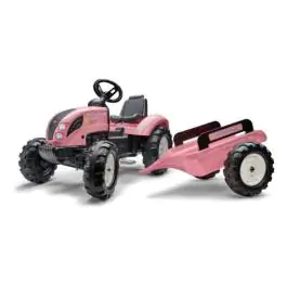 Falk Traktor na pedale roze