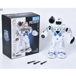 Robot igračka na baterije SVETLO+ZVUK