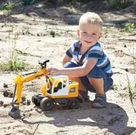 Igračka bager sa kašikom za decu Lena Toys