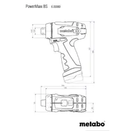 Akumulatorska bušilica 12V POWERMAXX BS BASIC Metabo