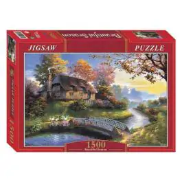 Puzzle sa motivima kućice u prirodi 1500 kom