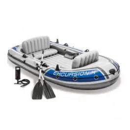 Čamac 315 x 165 x 43cm Excursion 4 Boat set INTEX 68324