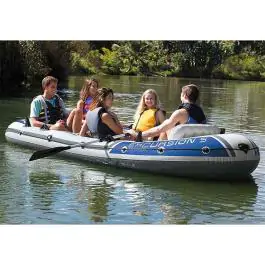 Čamac 315 x 165 x 43cm Excursion 4 Boat set INTEX 68324