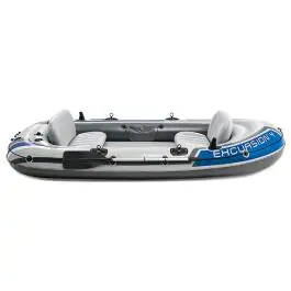 Čamac 315 x 165 x 43cm Excursion 4 Boat set INTEX 68324
