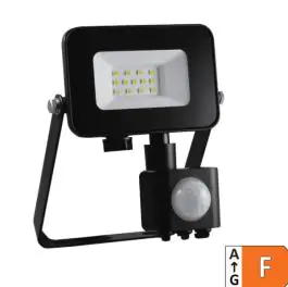 LED reflektor sa PIR senzorom 10W LRF024SW-10W/BK Prosto